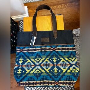 Pendleton Multicolor Geometric Tote Bag